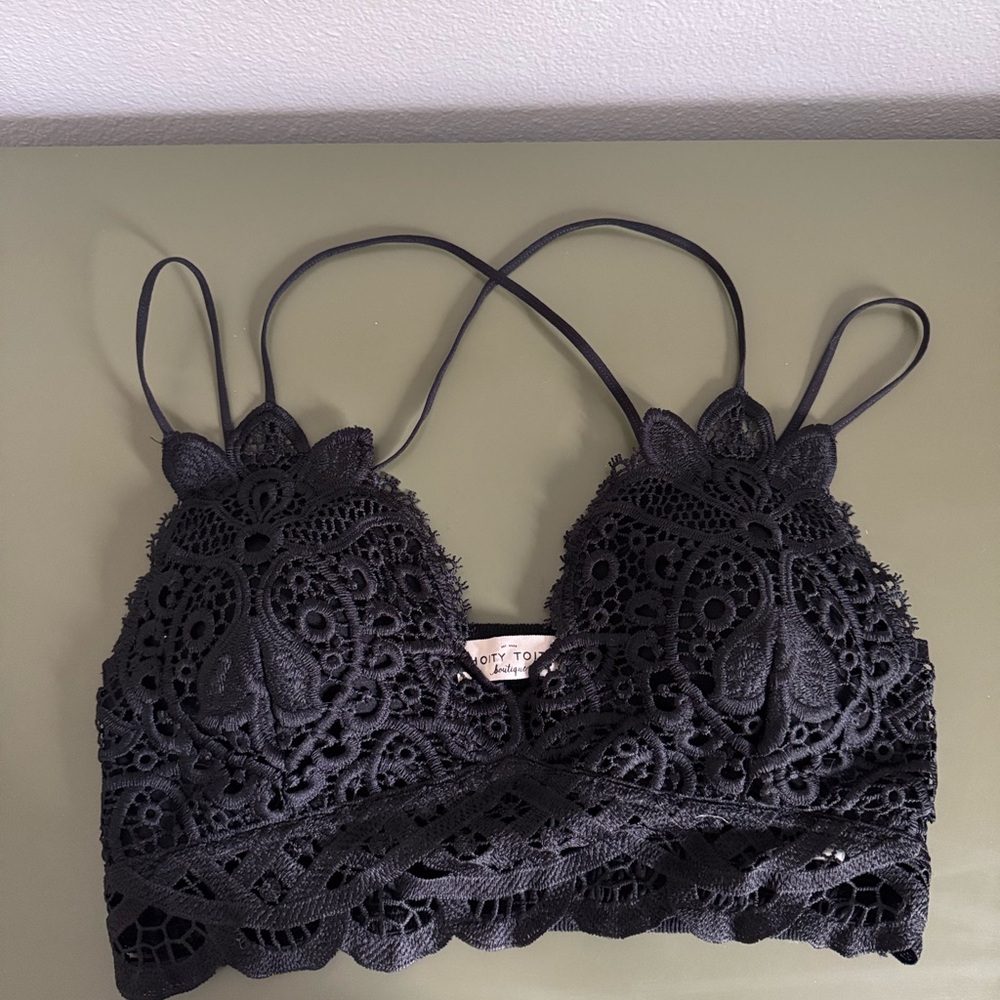 Black Lace Bralette
